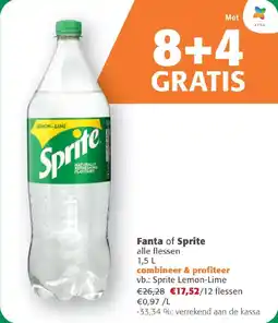 Comarkt Fanta of Sprite aanbieding