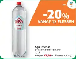 Comarkt Spa Intense Bruisend Mineraalwater aanbieding