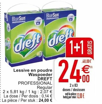 Cora Lessive en poudre Waspoeder dreft aanbieding