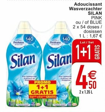 Cora Adoucissant Wasverzachter silan aanbieding