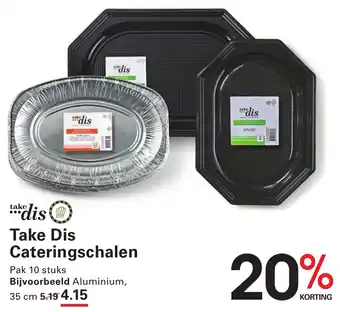 Sligro Take Dis Cateringschalen aanbieding