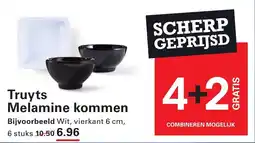 Sligro Truyts Melamine kommen aanbieding