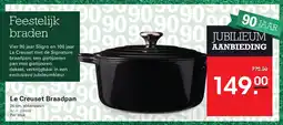 Sligro Le Creuset Braadpan aanbieding