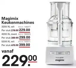 Sligro Magimix Keukenmachines aanbieding