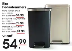 Sligro Eko Pedaalemmers aanbieding