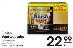 Sligro Finish Vaatwastabs aanbieding