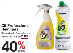 Sligro Cif Professional Reinigers aanbieding