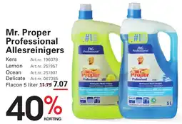Sligro Mr. Proper Professional Allesreinigers aanbieding