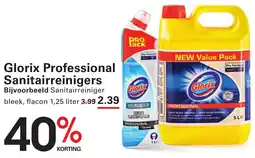 Sligro Glorix Professional Sanitairreinigers aanbieding