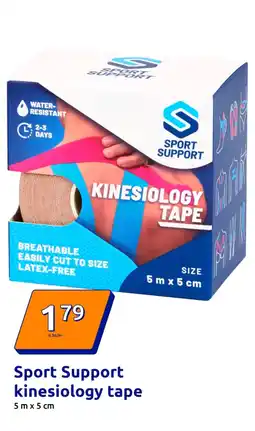 Action Sport Support kinesiology tape aanbieding