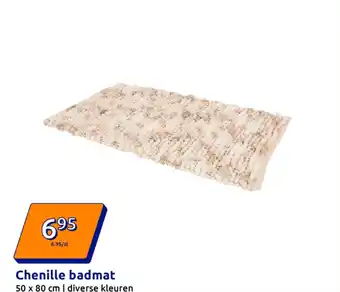 Action Chenille badmat aanbieding