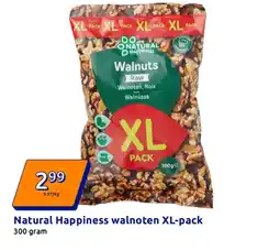 Action Natural Happiness walnoten XL-pack aanbieding