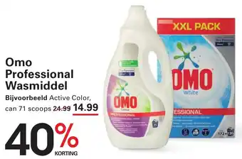 Sligro Omo Professional Wasmiddel aanbieding