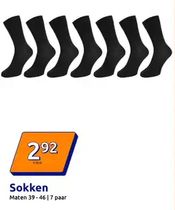 Action Sokken aanbieding