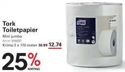 Sligro Tork Toiletpapier Mini jumbo aanbieding