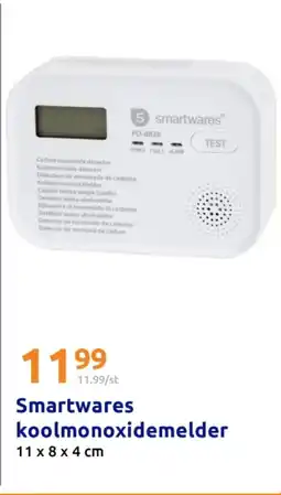 Action Smartwares koolmonoxidemelder aanbieding