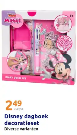 Action Disney dagboek decoratieset aanbieding