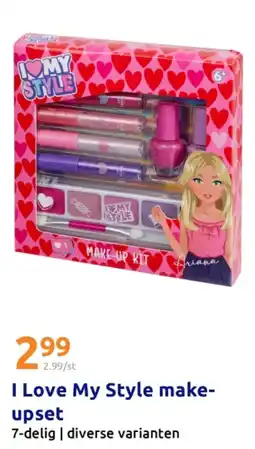 Action I Love My Style makeupset aanbieding