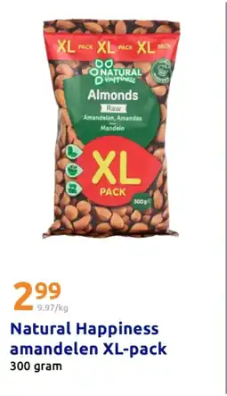 Action Natural Happiness amandelen XL-pack aanbieding