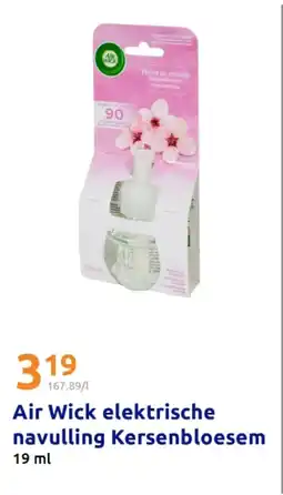 Action Air Wick elektrische navulling Kersenbloesem aanbieding