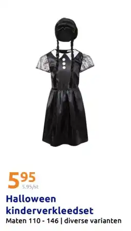Action Halloween kinderverkleedset aanbieding
