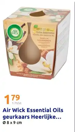 Action Air Wick Essential Oils geurkaars Heerlijke Vanille aanbieding