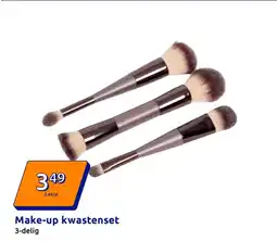 Action Make-up kwastenset aanbieding