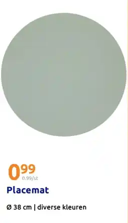 Action Placemat aanbieding