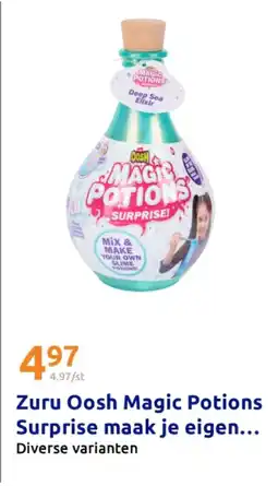 Action Zuru Oosh Magic Potions Surprise maak je eigen slijm aanbieding