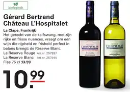 Sligro Gérard Bertrand Château L'Hospitalet aanbieding