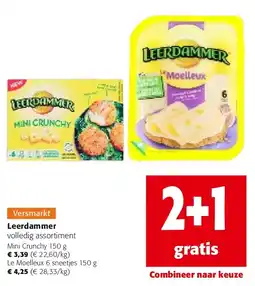 Colruyt Leerdammer Mini Crunchy 150 g aanbieding