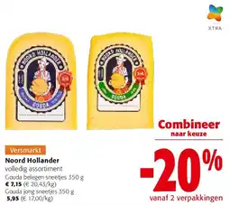 Colruyt Noord Hollander Gouda belegen sneetjes 350 g aanbieding