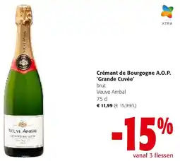 Colruyt Crémant de Bourgogne A.O.P. ‘Grande Cuvée’ aanbieding