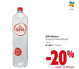 Colruyt SPA Intense bruisend mineraalwater 1,5 L aanbieding