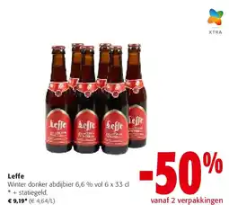 Colruyt Leffe Winter donker abdijbier 6,6 % vol 6 x 33 cl aanbieding
