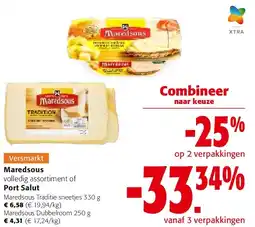 Colruyt Maredsous Traditie sneetjes 330 g aanbieding