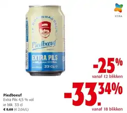 Colruyt Piedboeuf Extra Pils 4,5 % vol aanbieding