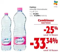 Colruyt Contrex 1 L aanbieding