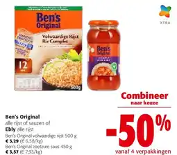 Colruyt Ben’s Original volwaardige rijst 500 g aanbieding