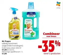 Colruyt Mr Propre Keukenspray citroen 800 ml aanbieding