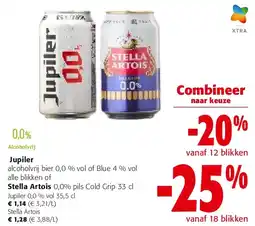 Colruyt Jupiler 0,0 % vol 35,5 c aanbieding