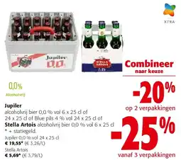 Colruyt Jupiler 0,0 % vol 24 x 25 cl aanbieding