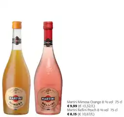Colruyt Martini Mimosa Orange 8 % vol 75 cl aanbieding
