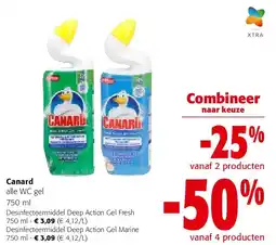 Colruyt Canard Desinfecteermiddel Deep Action Gel Fresh 750 ml aanbieding