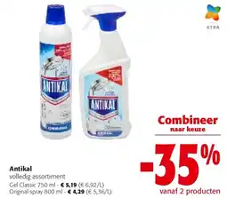 Colruyt Antikal Gel Classic 750 ml aanbieding