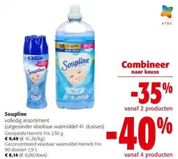 Colruyt Soupline Geurparels Hemels Fris 230 g aanbieding