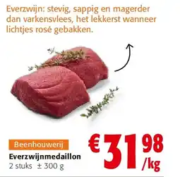 Colruyt Everzwijnmedaillon aanbieding