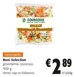 Colruyt Boni Selection groentemix couscous 400 g aanbieding