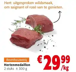Colruyt Hertenmedaillon aanbieding
