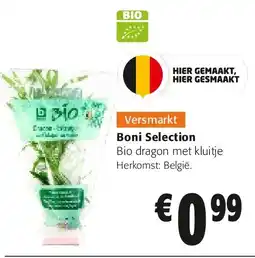 Colruyt Boni Selection Bio dragon met kluitje aanbieding
